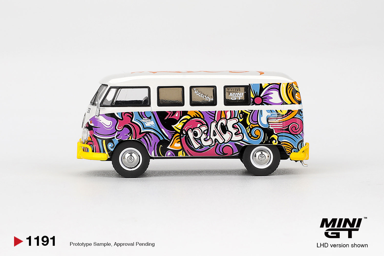 Mini GT 1:64 Volkswagen T1 Microbus Mizu Design | PreOrder
