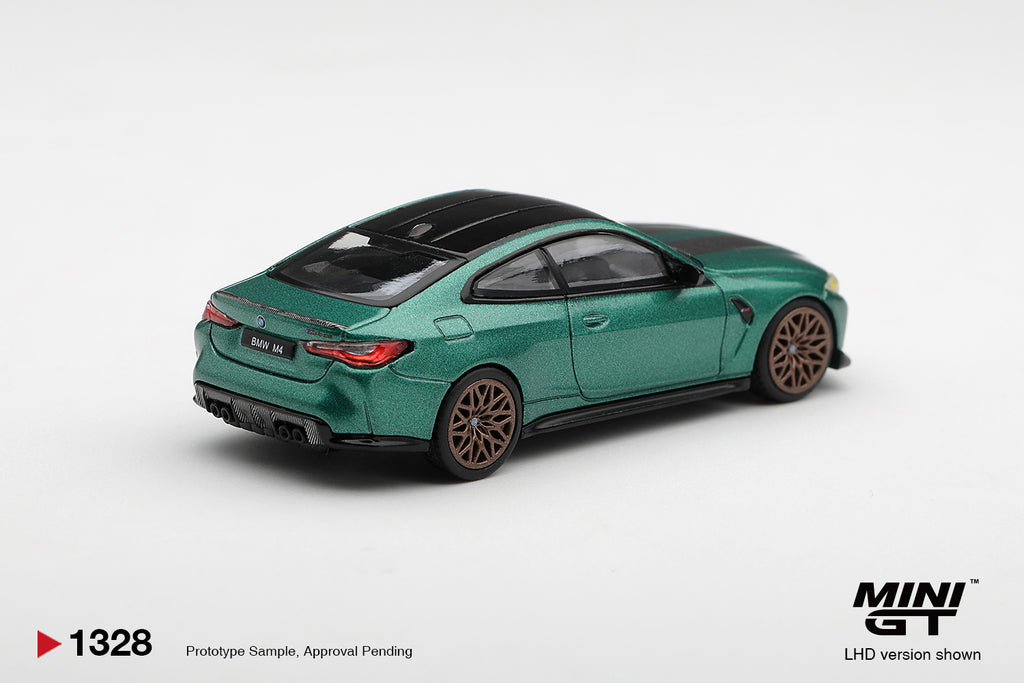 Mini GT 1:64 BMW M4 CS Frozen Isle of Man Green | Pre-Order