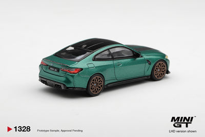 Mini GT 1:64 BMW M4 CS Frozen Isle of Man Green | Pre-Order