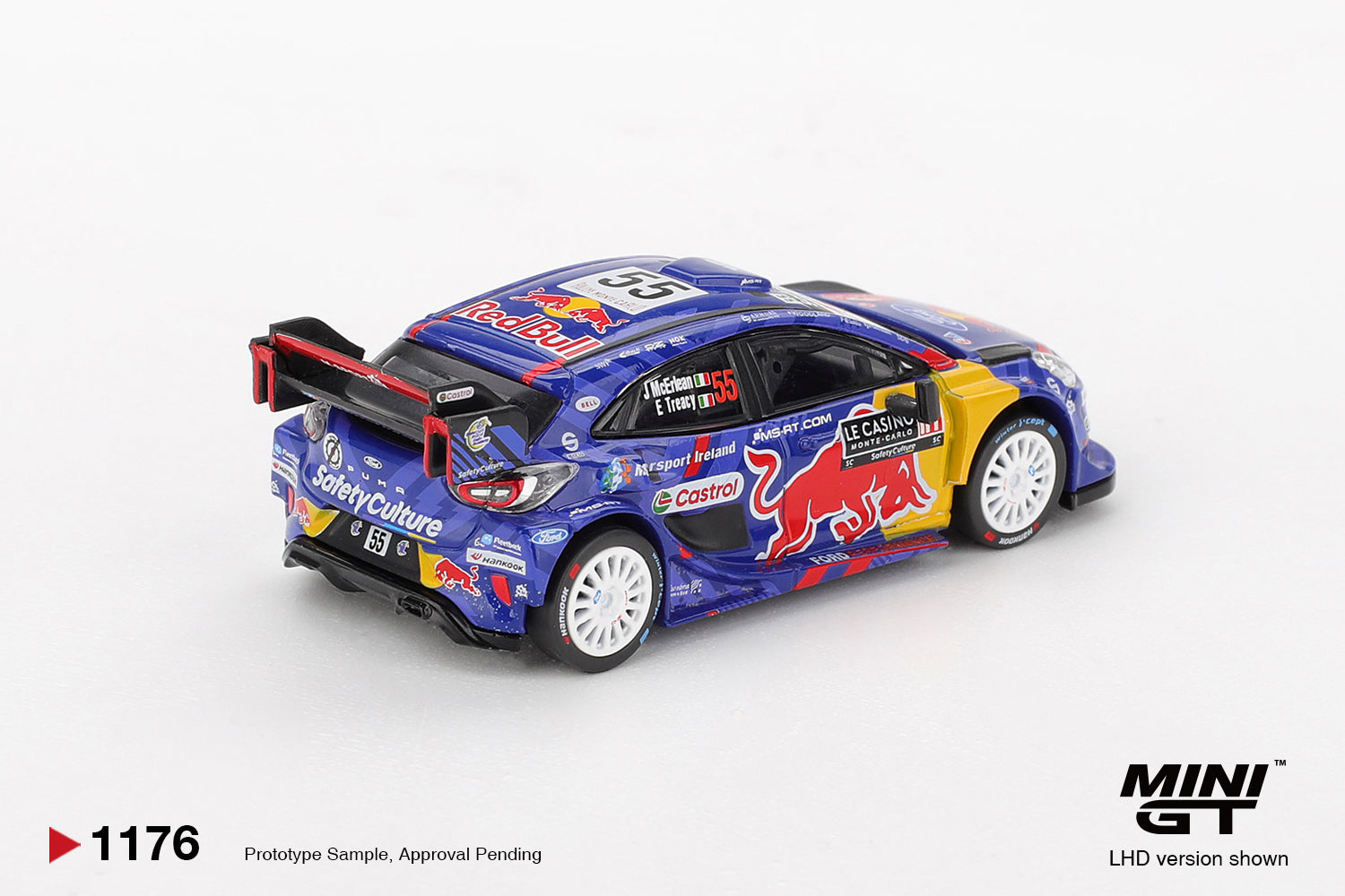 Mini GT Ford Puma Rally1 #55 Monte Carlo 2025 1:64 Model – Kai's