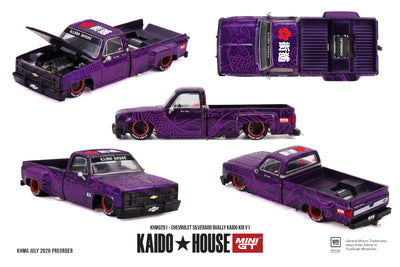 Kaido House x Mini GT 1:64 Chevrolet Silverado Dually KAIDO Koi V1 | Pre-Order