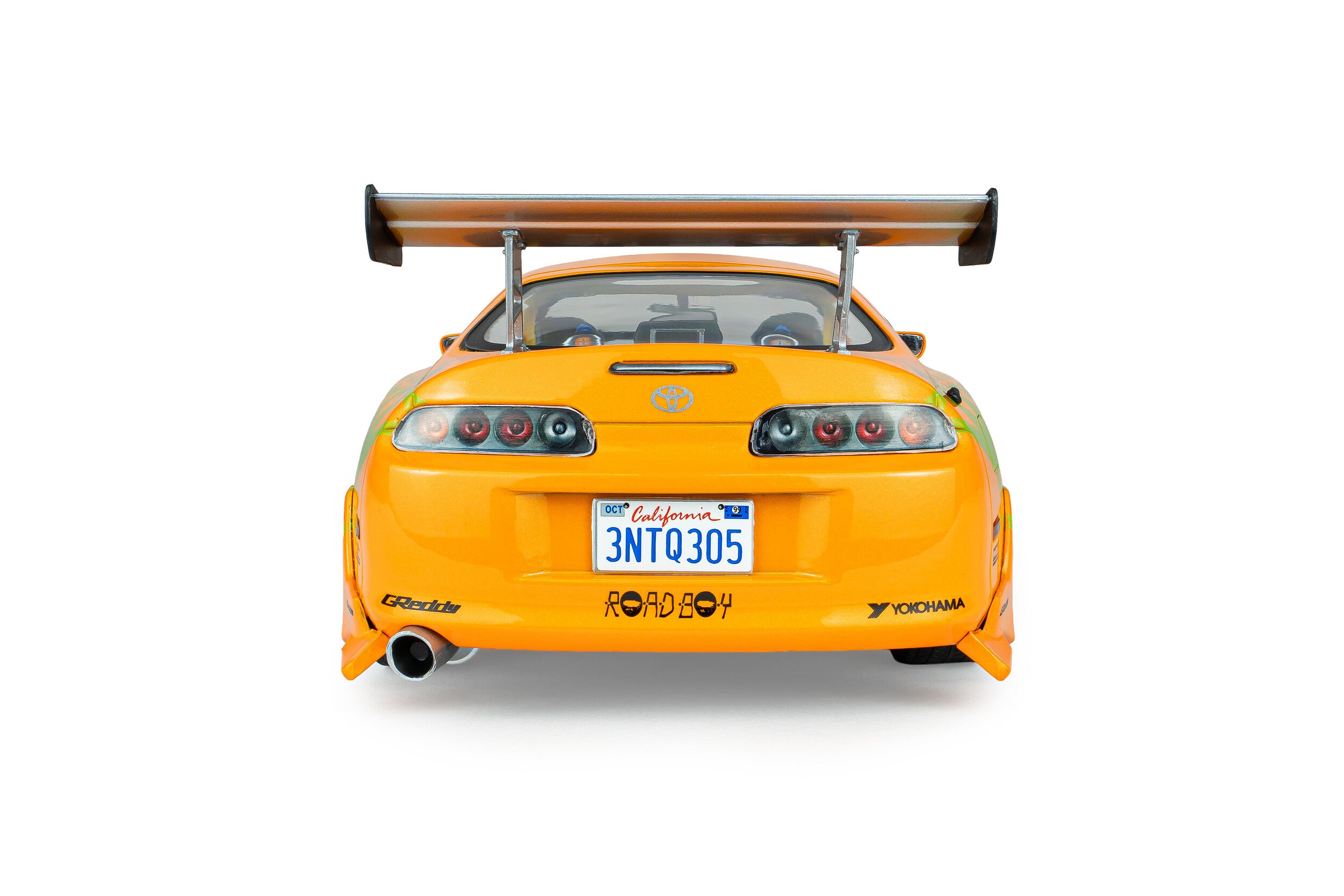 Jada 1:18 Fast & Furious Brian's 1993 Toyota Supra in Orange