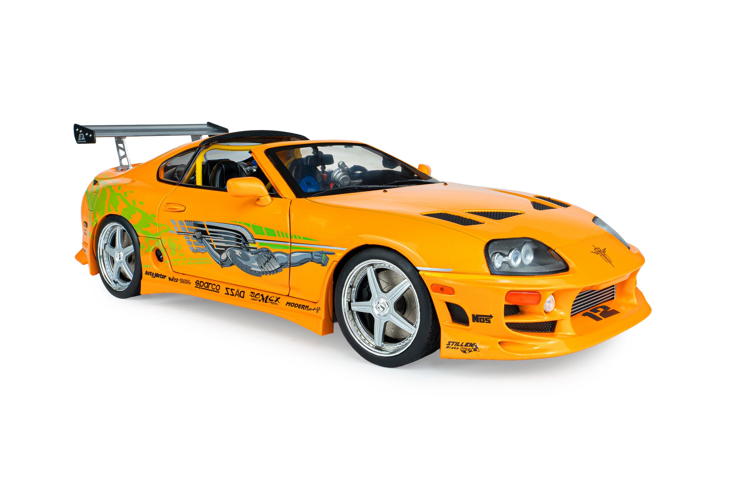 Jada 1:18 Fast & Furious Brian's 1993 Toyota Supra in Orange