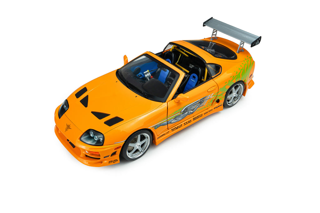 Jada 1:18 Fast & Furious Brian's 1993 Toyota Supra in Orange