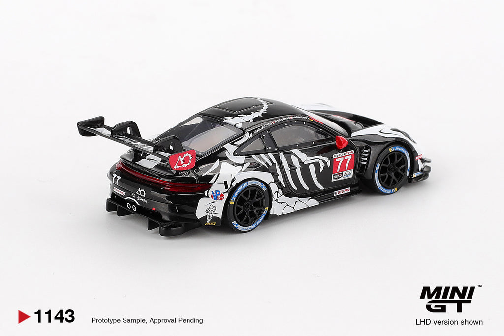 Mini GT 1:64 Porsche 911 GT3 R #77 AO Racing 2025 IMSA | Preorder