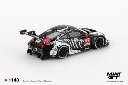 Mini GT 1:64 Porsche 911 GT3 R #77 AO Racing 2025 IMSA | Preorder