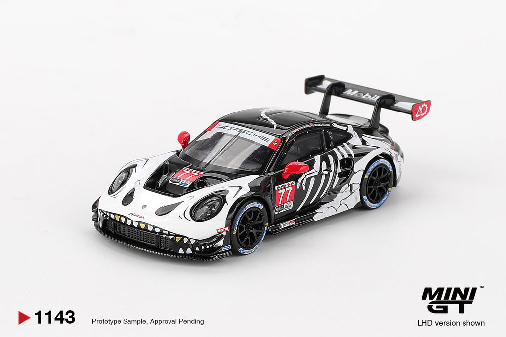 Mini GT 1:64 Porsche 911 GT3 R #77 AO Racing 2025 IMSA | Preorder