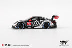 Mini GT 1:64 Porsche 911 GT3 R #77 AO Racing "Skeleton Rexy" | Preorder