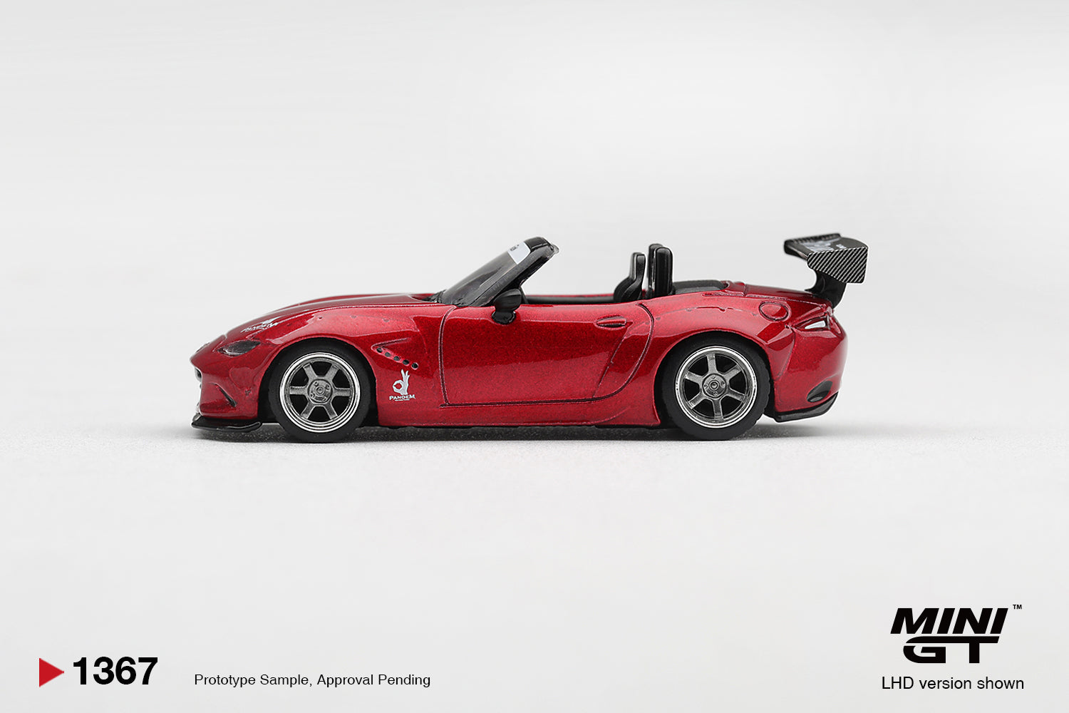 Mini GT 1:64 Mazda MX-5 Miata ND Pandem Kodo Red Limited Edition | Pre-Order
