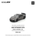 Pop Race Stinger GTR in Dark Chrome 1:64 | Pre-Order