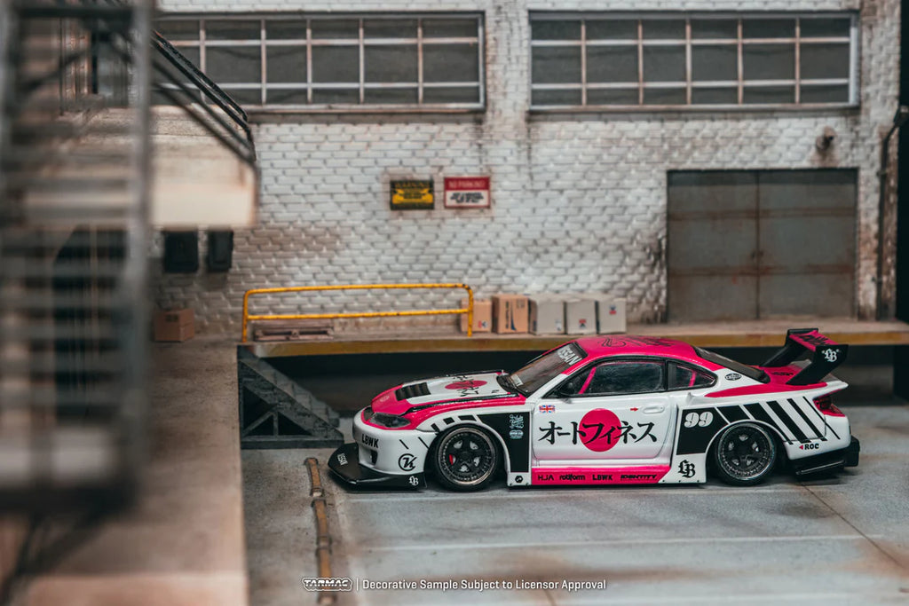 Tarmac Works 1:43 LB Super Silhouette Nissan Silvia S15 in White | Preorder