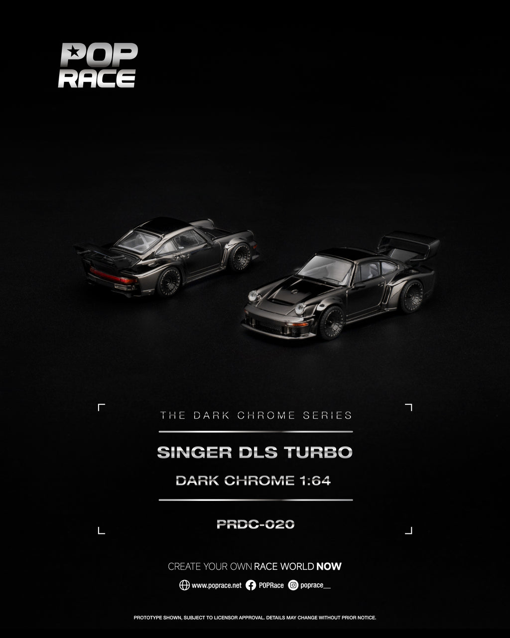 Pop Race 1:64 Singer DLS Turbo | Pre-Order