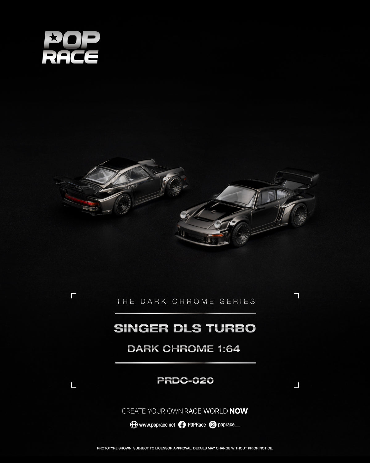 Pop Race 1:64 Singer DLS Turbo | Pre-Order