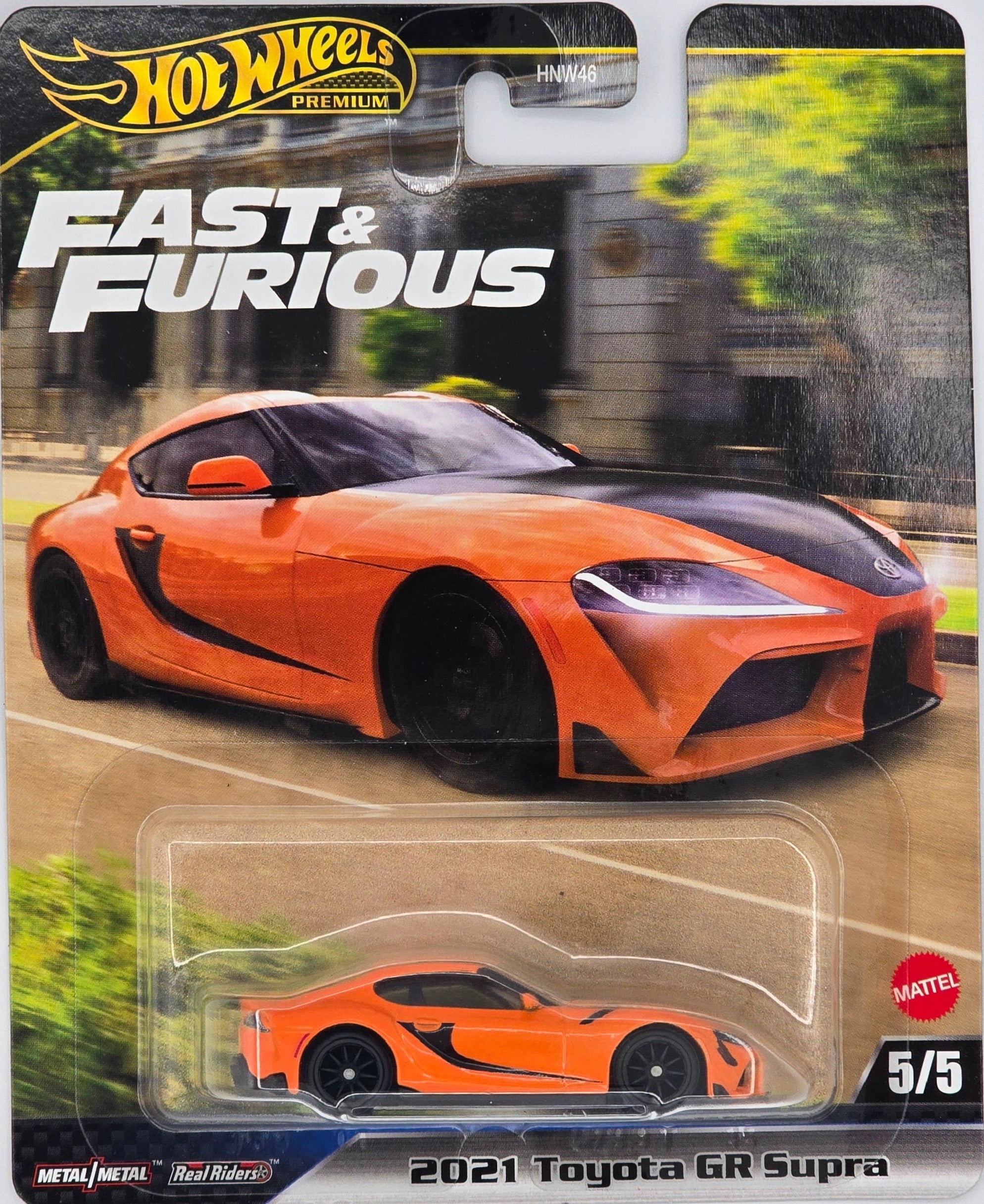 Hot Wheels Premium Fast and Furious 2025 2021 Toyota GR Supra