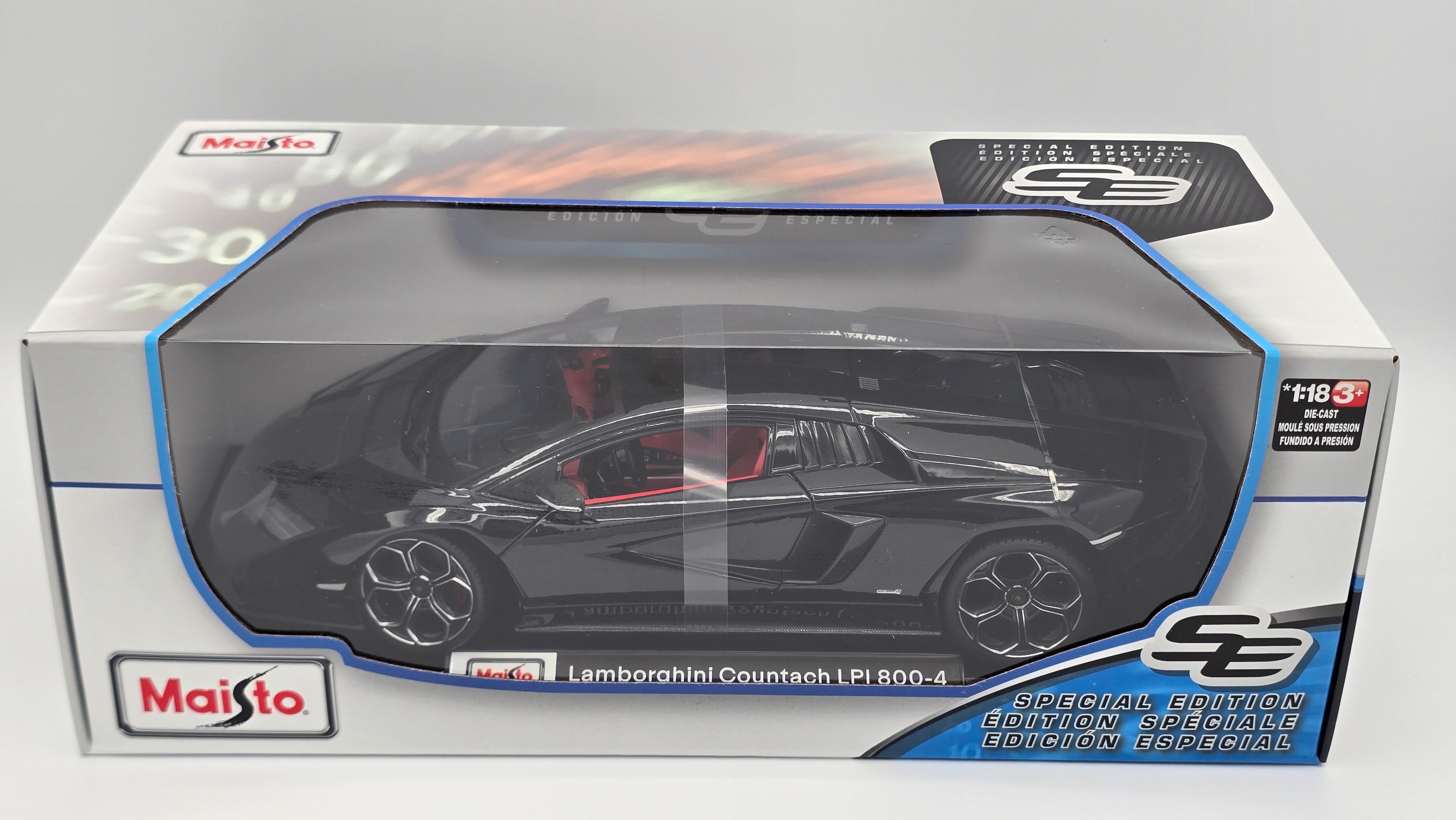 🐂 Maisto 1:18 Lamborghini Countach LPI 800-4 Special Edition