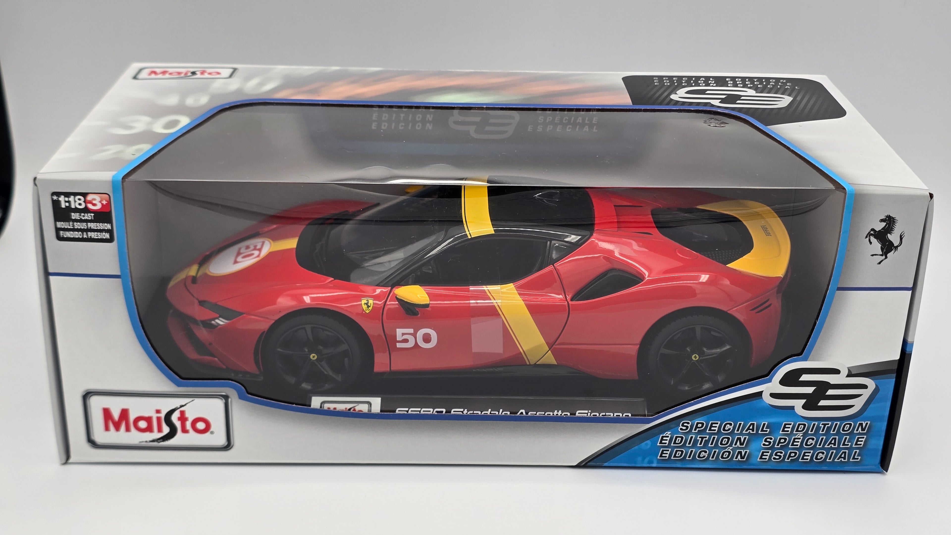 Maisto 1:18 Ferrari SF90 Stradale Assetto Fiorano
