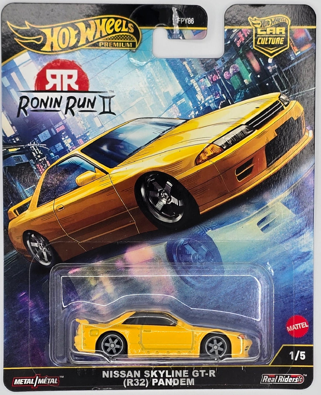 Hot Wheels 2025 Car Culture Ronin Run II *set of 5*
