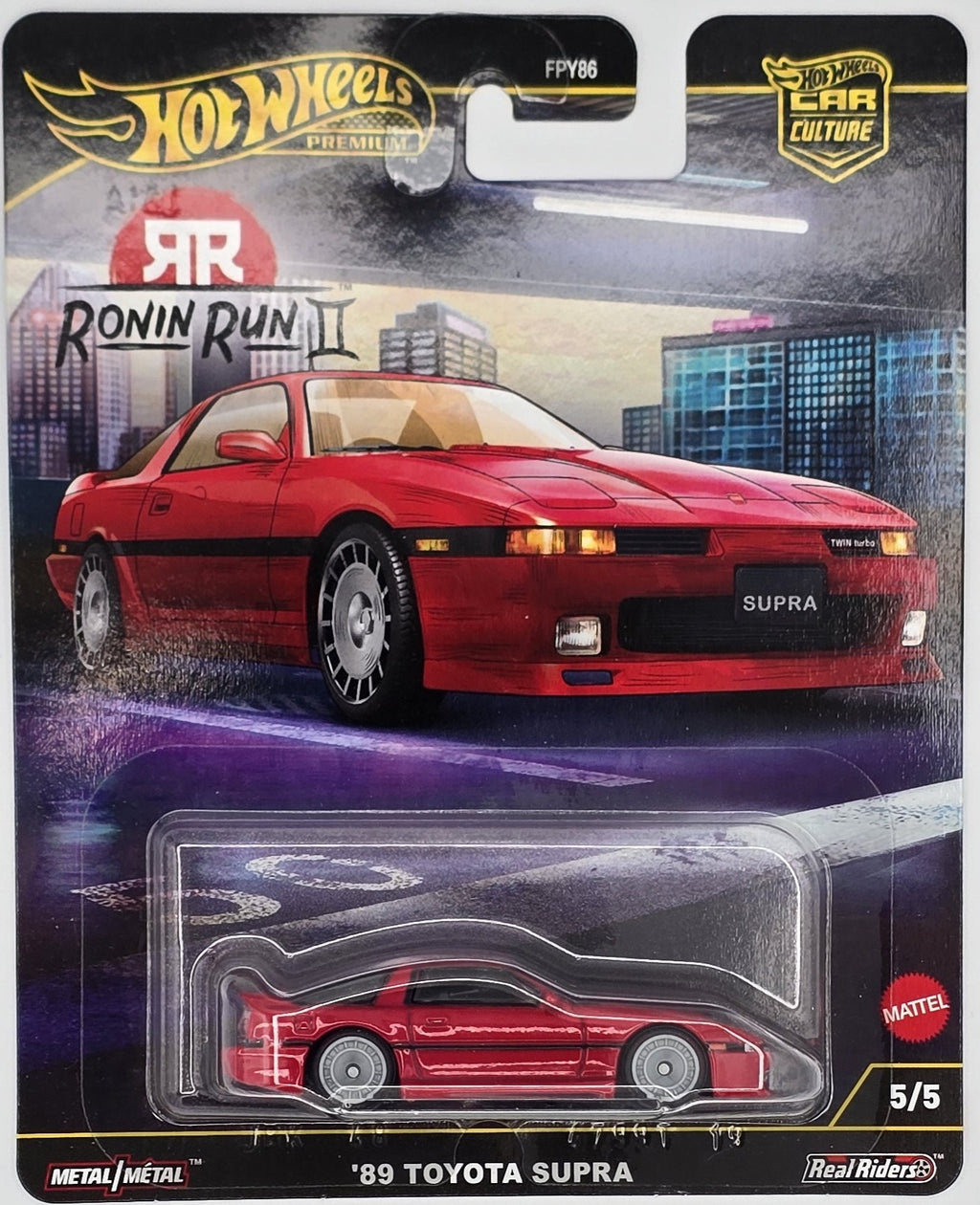 Hot Wheels 2025 Car Culture Ronin Run II *set of 5*