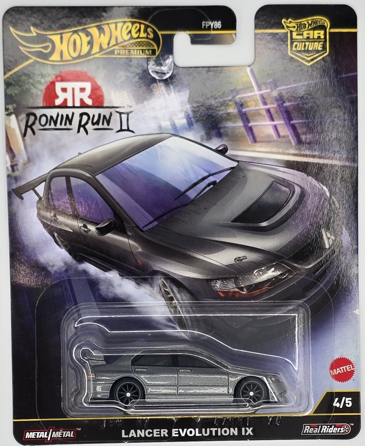 Hot Wheels 2025 Car Culture Ronin Run II *Sealed case of 10*