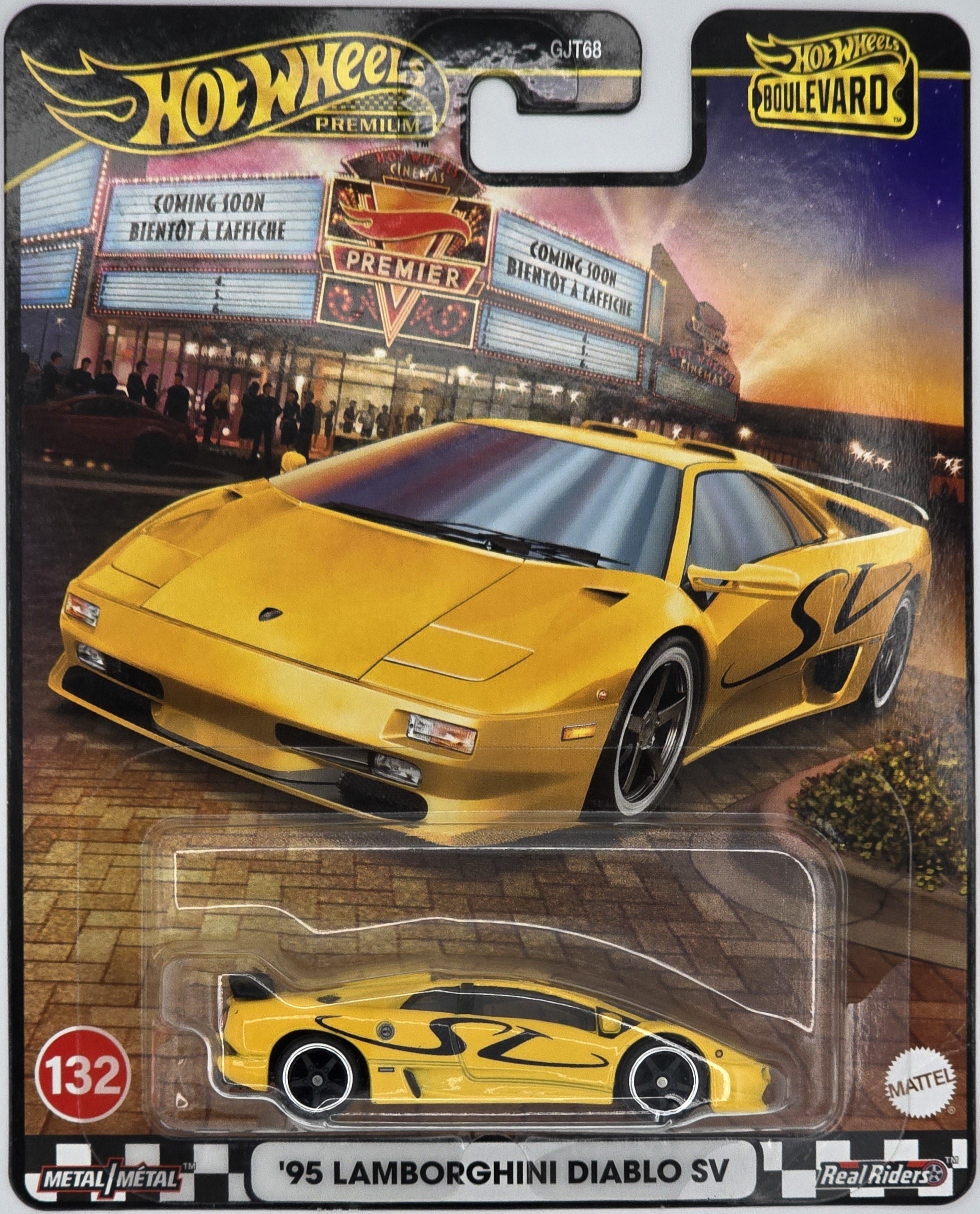 Hot Wheels Premium Boulevard '95 Lamborghini Diablo SV
