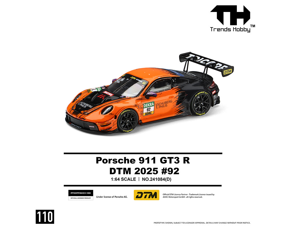 Trends Hobby 1:64 Porsche 911 GT3 R DTM #92 2025 Limited Edition | Pre-Order