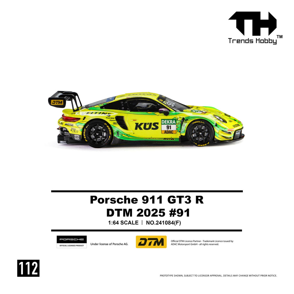 Trends Hobby 1:64 Porsche 911 GT3 R DTM #91 2025 Limited Edition | Pre-Order