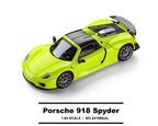 Trends Hobby 1:64 Porsche 918 Spyder Acid Green | Pre-Order