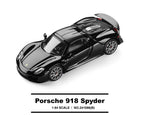 Trends Hobby 1:64 Porsche 918 Spyder Black | Pre-Order