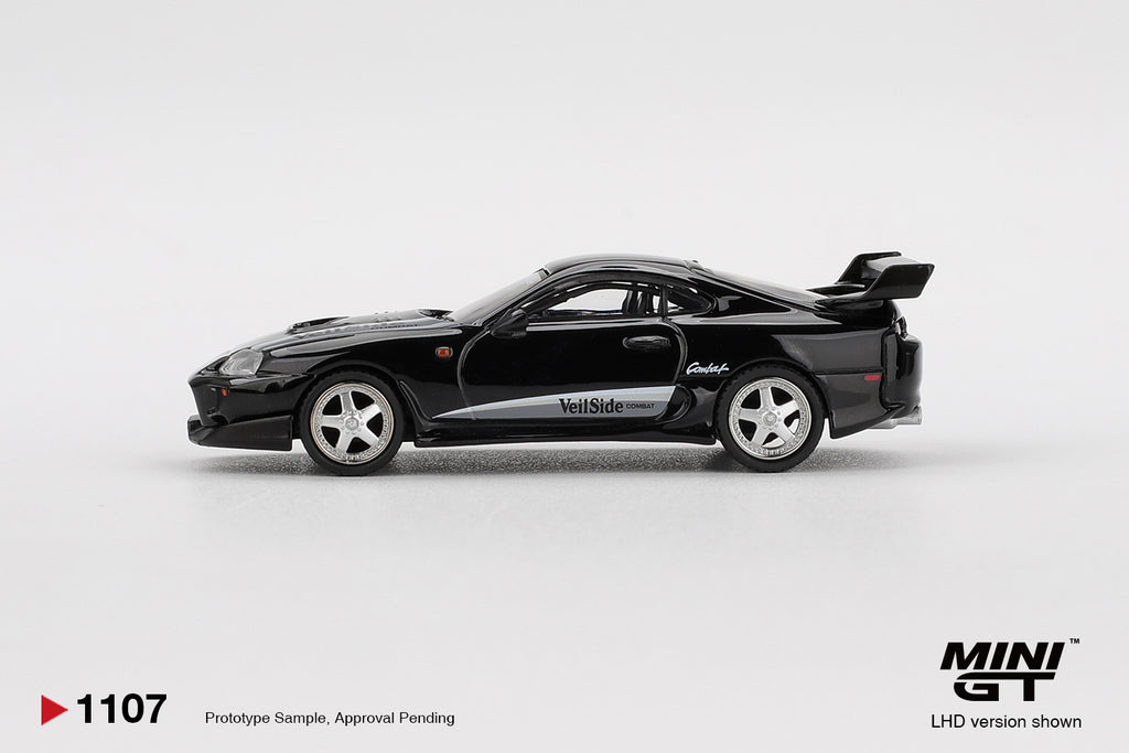 Mini GT 1:64 Toyota Supra VeilSide Combat V-II in Black | Preorder