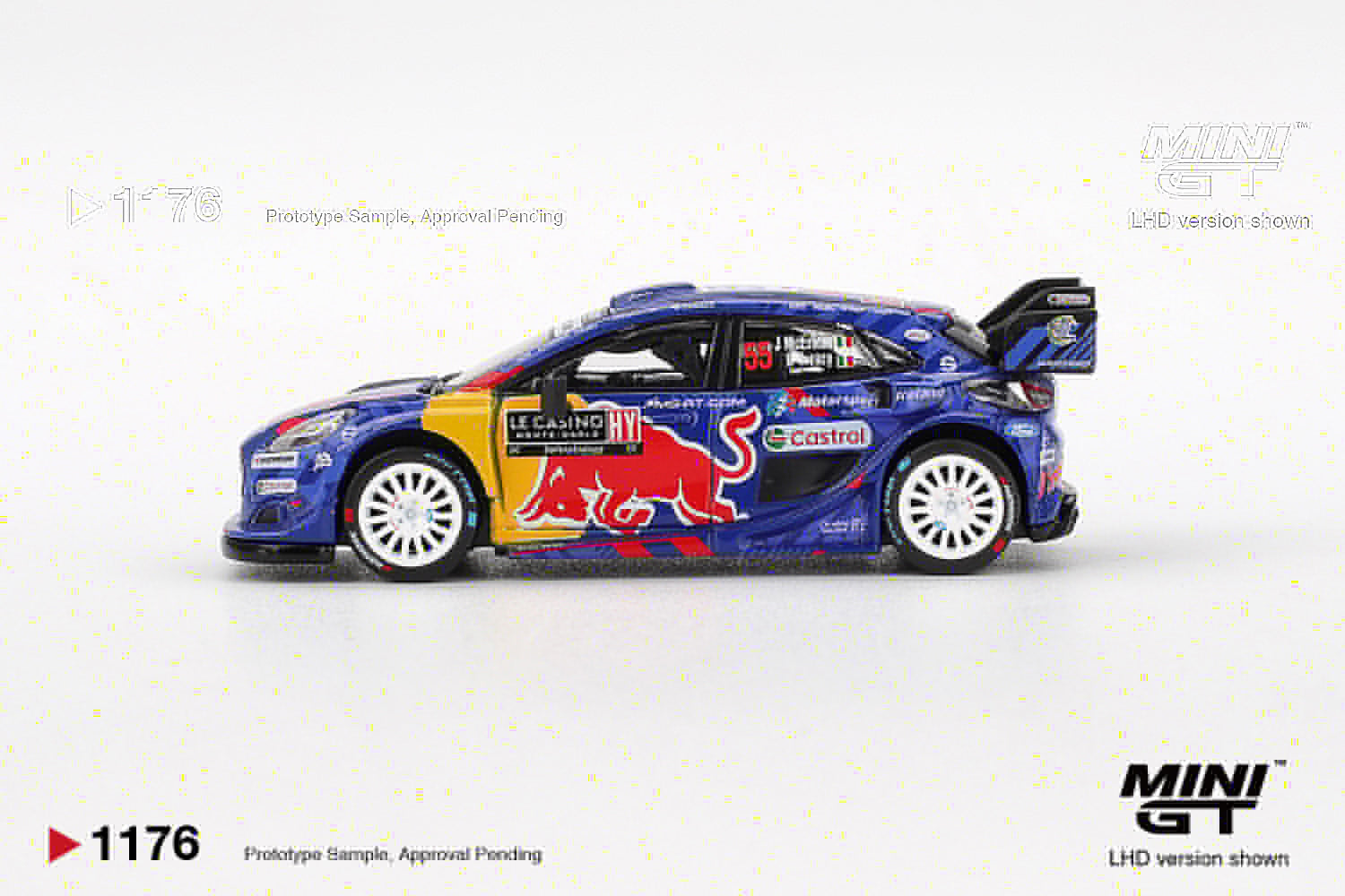 Mini GT Ford Puma Rally1 #55 Monte Carlo 2025 1:64 Model – Kai's