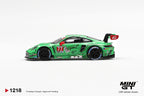 Mini GT 1:64 Porsche 911 GT3 R (992) #77 AO Racing “Rexy” 2025 Sebring 12H Winner | Pre-Order