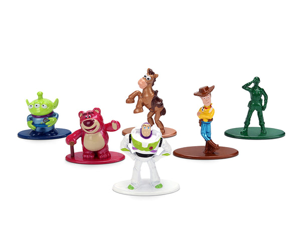 Jada Nano Metalfigs Disney Toy Story 6 Pack Diecast Figures