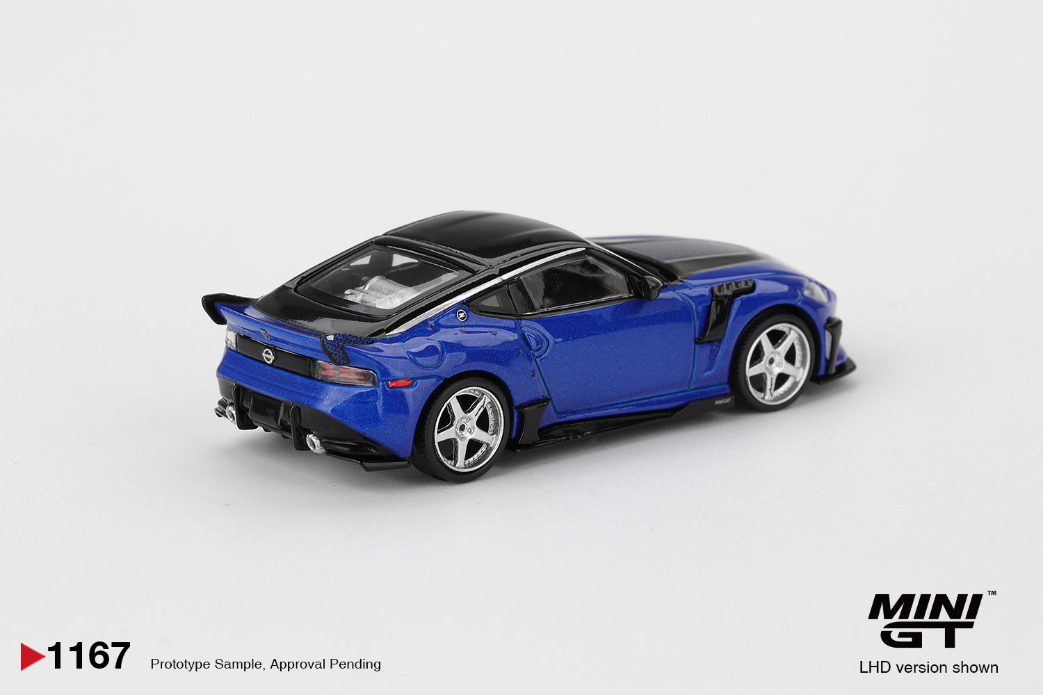 Mini GT Nissan Z VeilSide FFZ400 Seiran Blue 1:64 MGT01167-BL