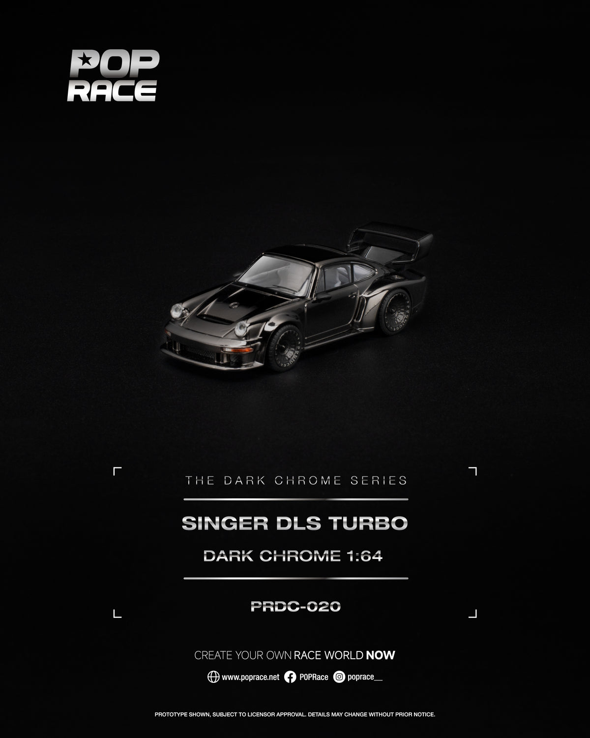 Pop Race 1:64 Singer DLS Turbo | Pre-Order