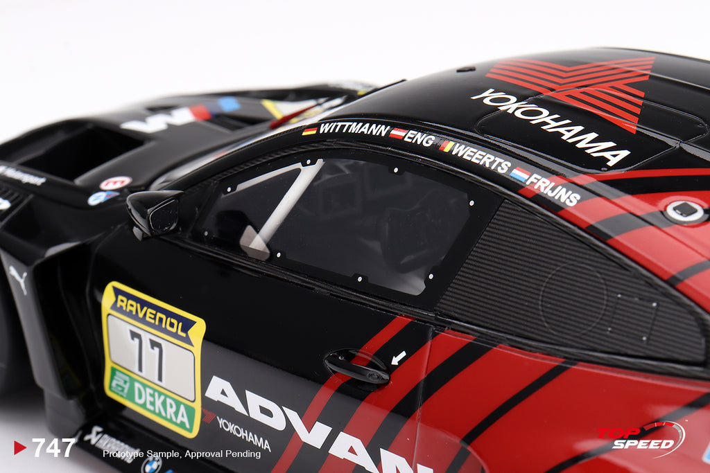 Top Speed 1:18 BMW M4 GT3 EVO #77 Schubert ADAC Nürburgring 24H | Pre-Order