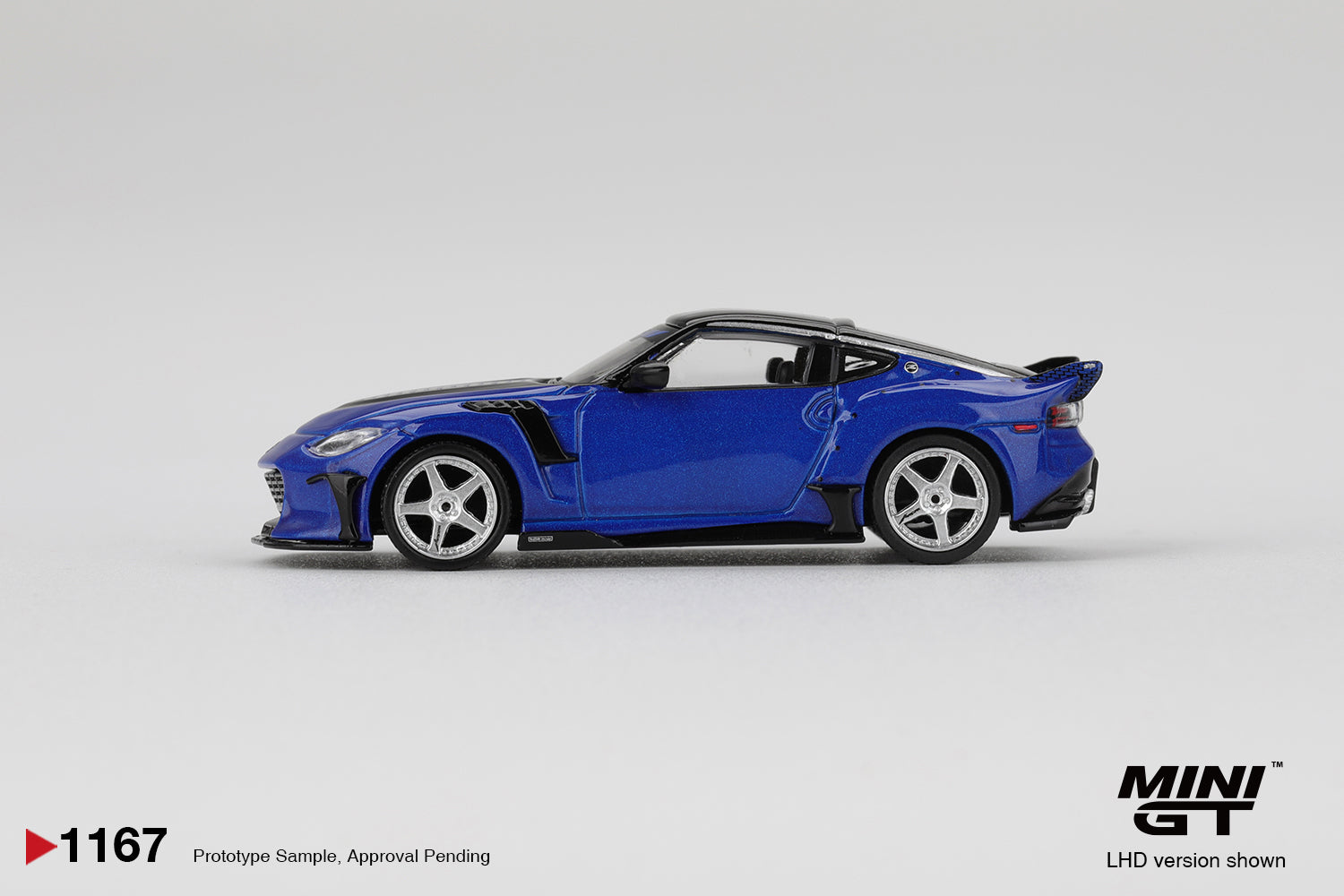 Mini GT Nissan Z VeilSide FFZ400 Seiran Blue 1:64 MGT01167-BL