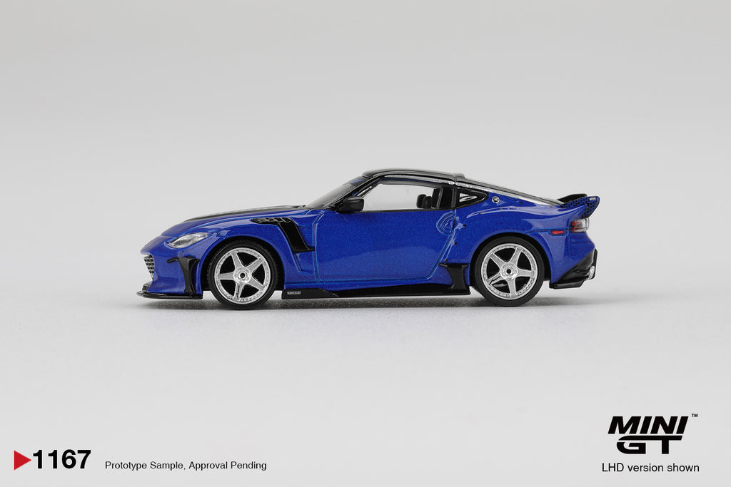 Mini GT 1:64 Nissan Z VeilSide FFZ400 in Seiran Blue | Preorder