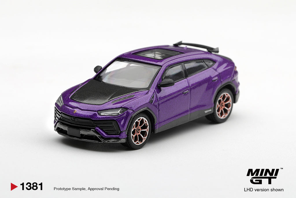 Mini GT 1:64 Lamborghini Urus Performante Viola Pasifae | Pre-Order