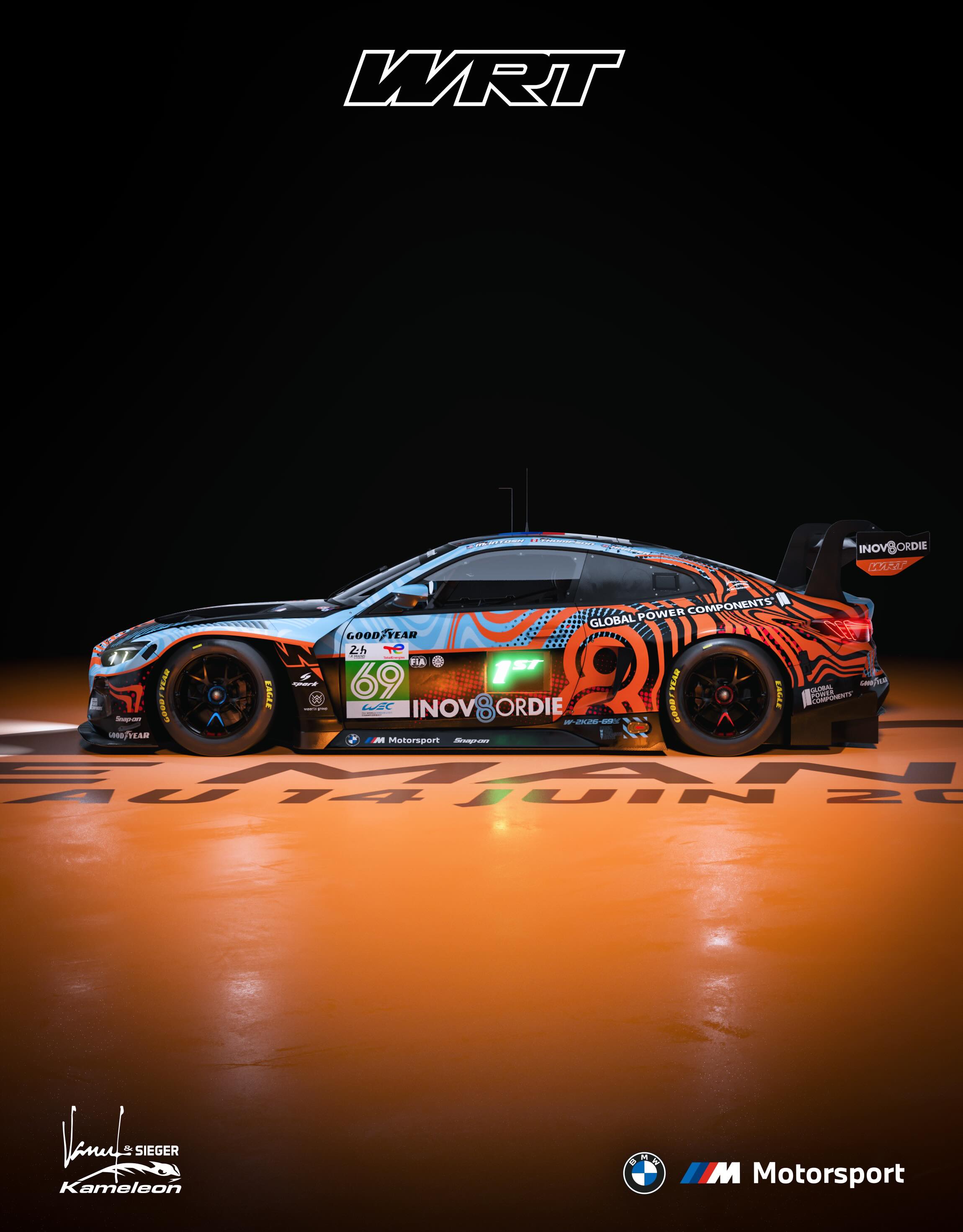 Spark 1:64 BMW M4 LMGT3 EVO #69 Team WRT Le Mans 2026 | Pre-Order