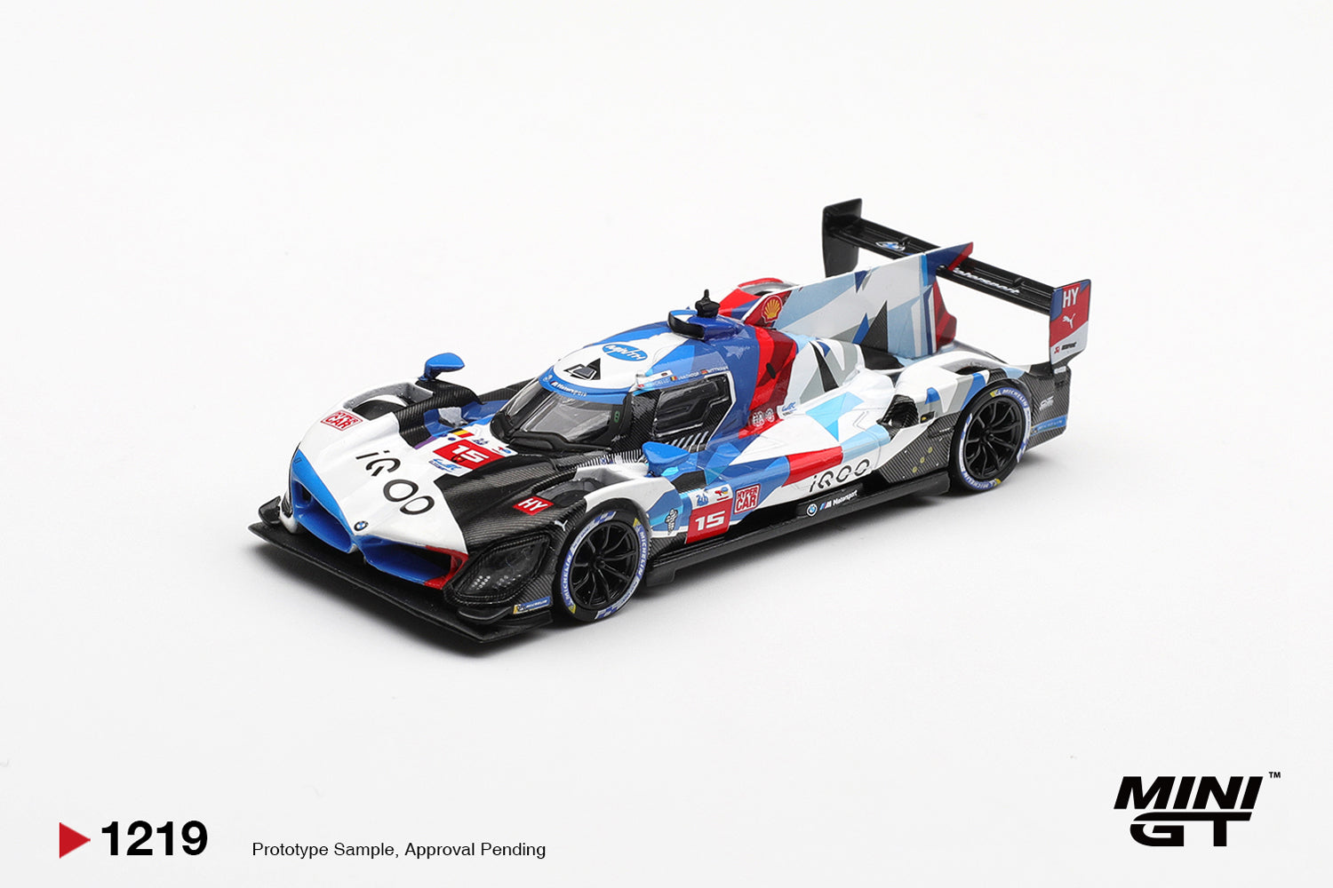 Mini GT 1:64 BMW M Hybrid V8 Hypercar #15 Team WRT 2024 Le Mans | Pre-Order