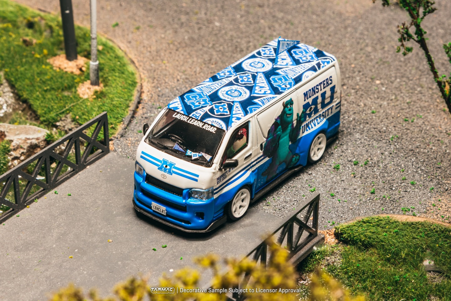 Tarmac Works 1:64 Toyota Hiace Widebody Monsters University Special Edition | Pre-Order