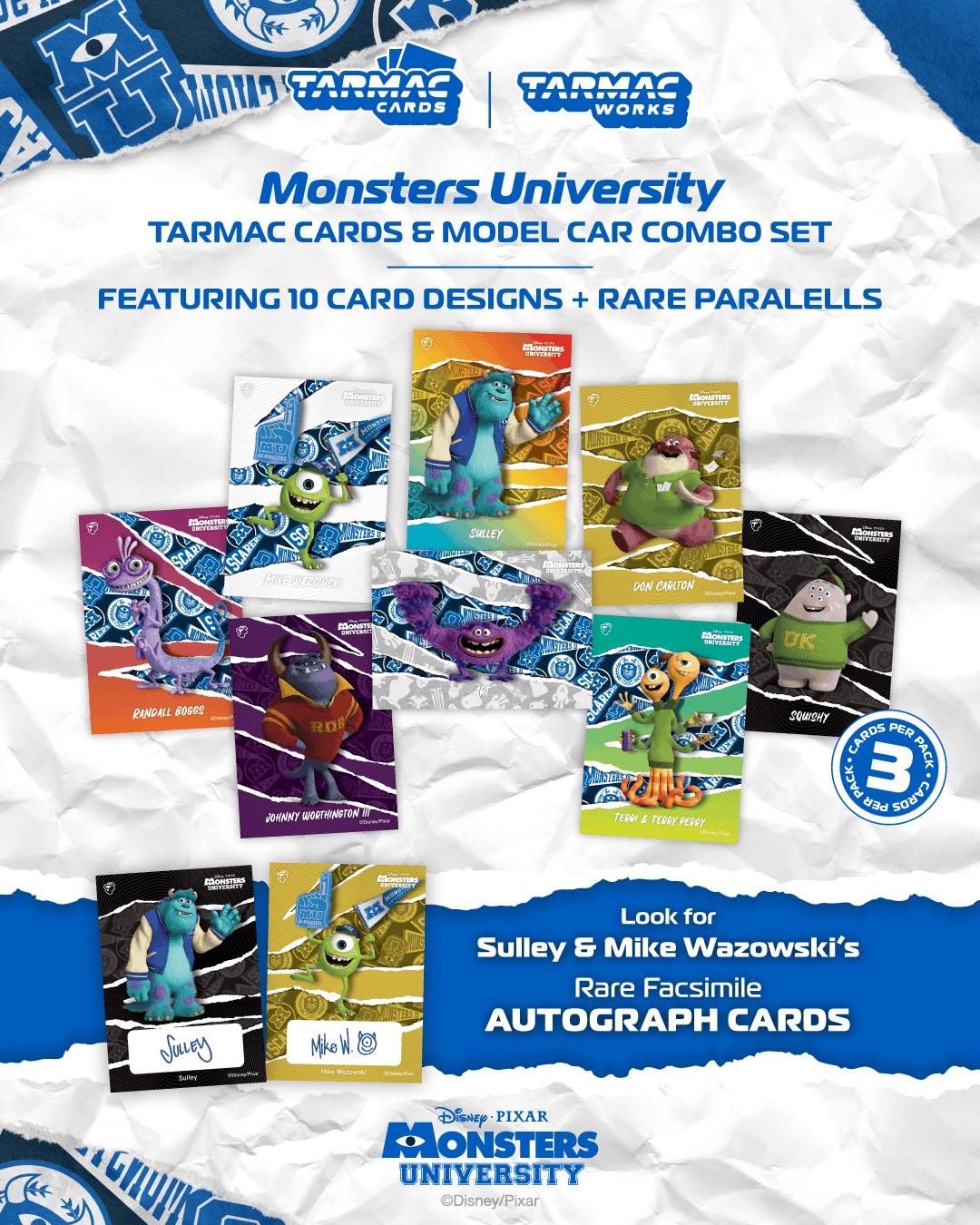Tarmac Works 1:64 Toyota Hiace Widebody Monsters University Special Edition | Pre-Order