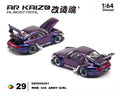 Almost Real 1:64 Kaizo RWB 993 Army Girl in Candy Purple | Pre-Order