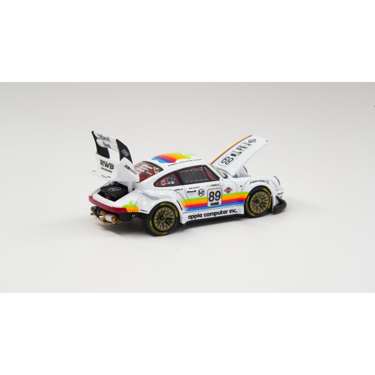 Almost Real 1:64 KAIZO RWB 993 Apple White | Pre-Order