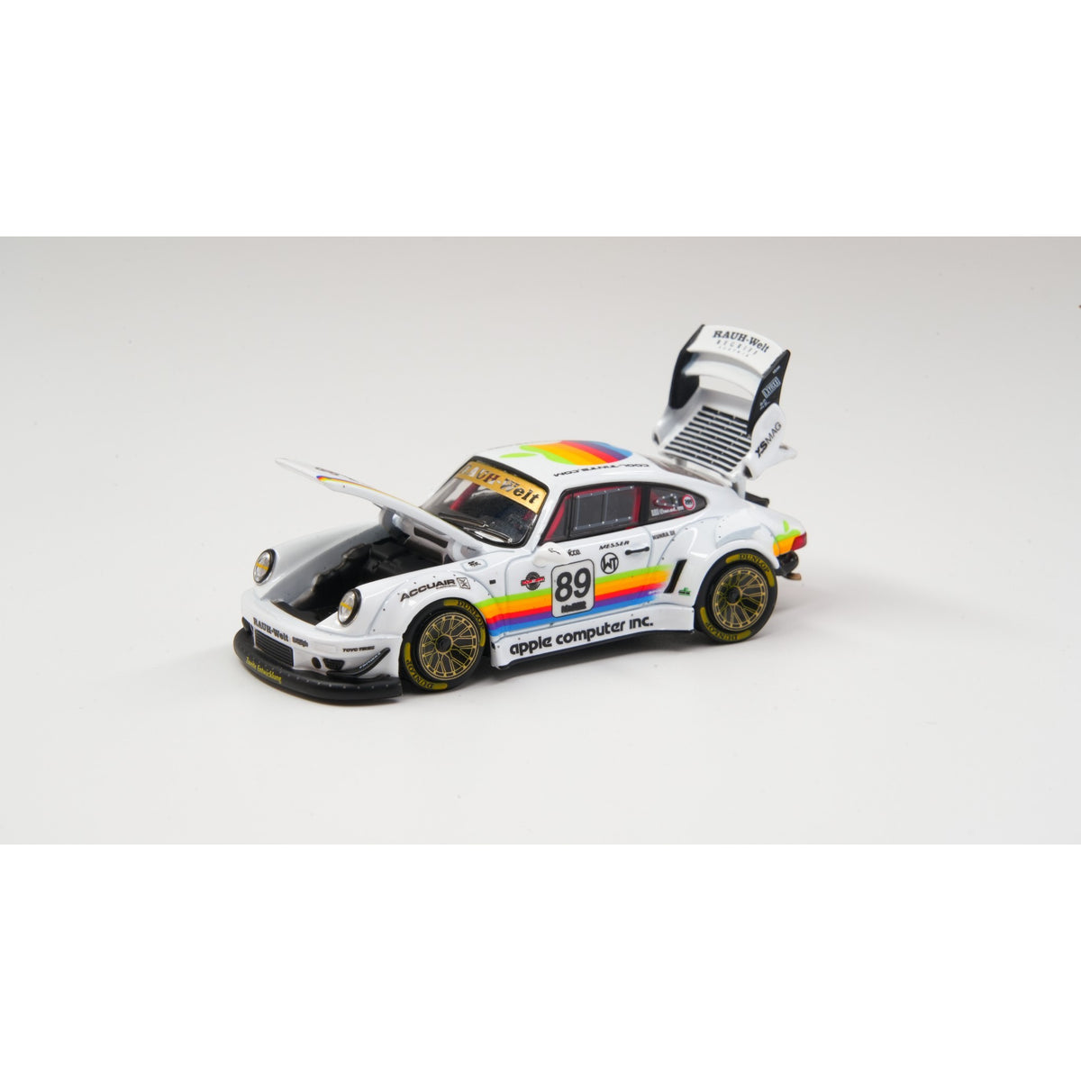 Almost Real 1:64 KAIZO RWB 993 Apple White | Pre-Order