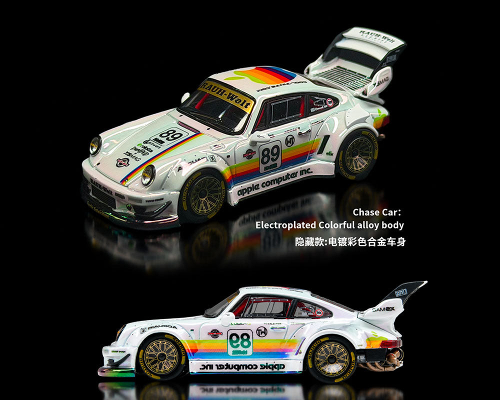 Almost Real 1:64 KAIZO RWB 993 Apple White | Pre-Order