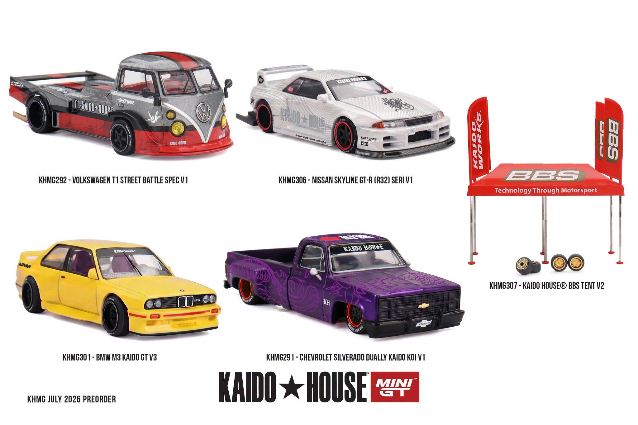 Kaido House Diecast Cars | Mini GT x Jun Imai Models – Kai's