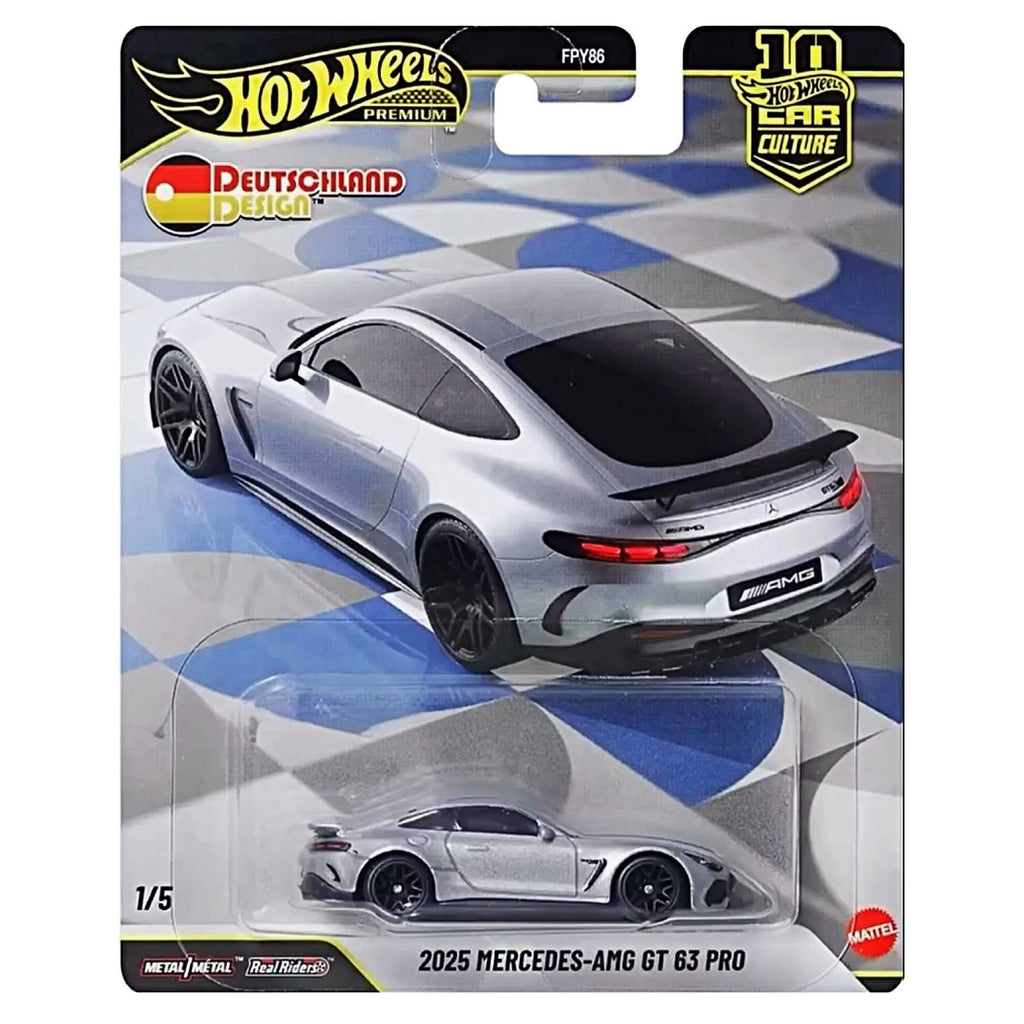 Hot Wheels 1:64 Car Culture Deutschland Design 10th Anniv. 2026 W Case | 5-Car Set or Sealed Case