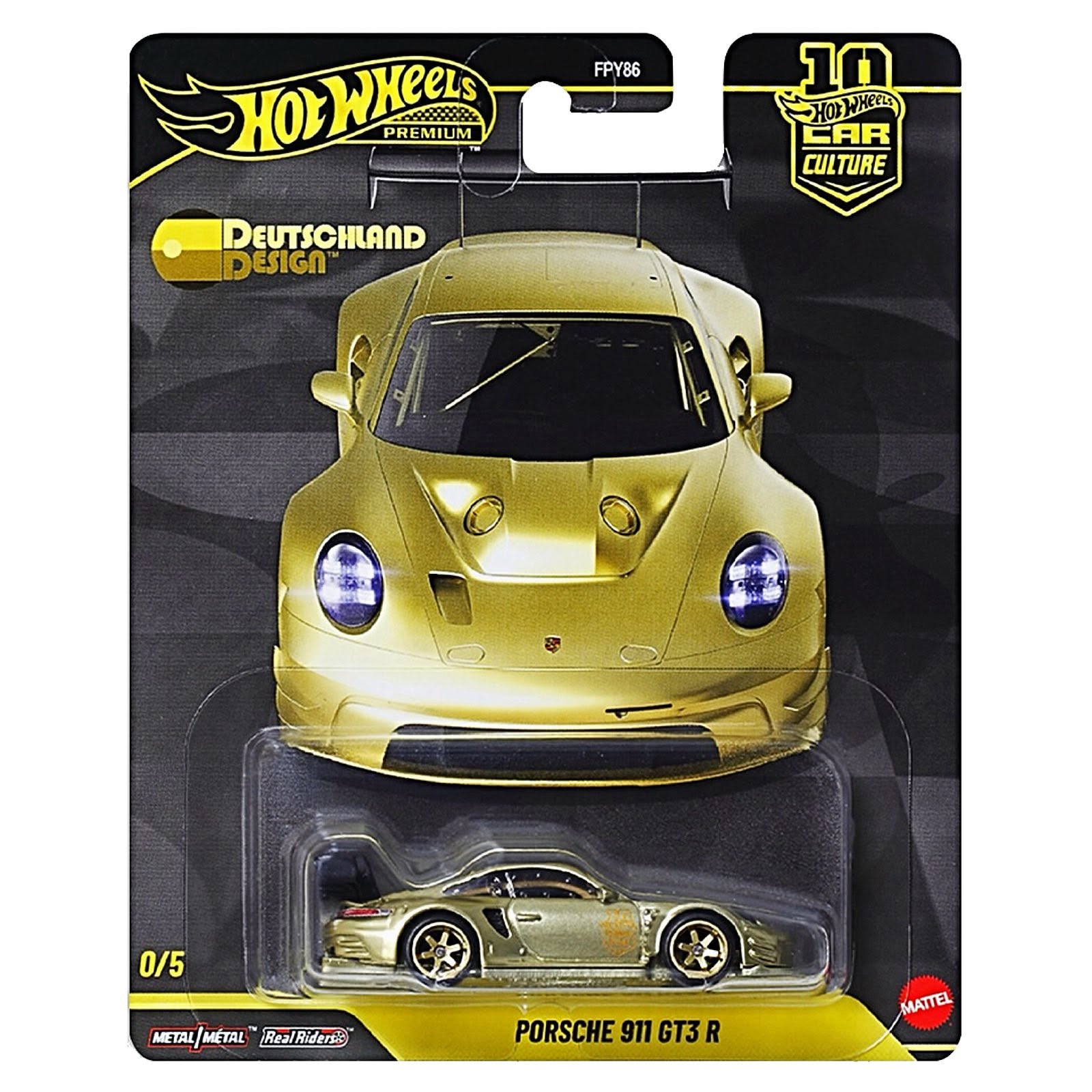 Hot Wheels 1:64 Car Culture Deutschland Design 10th Anniv. 2026 W Case | 5-Car Set or Sealed Case