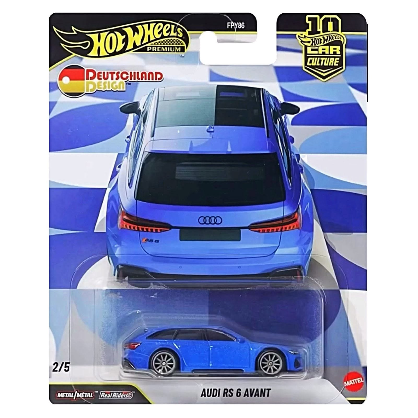 Hot Wheels 1:64 Car Culture Deutschland Design 10th Anniv. 2026 W Case | 5-Car Set or Sealed Case